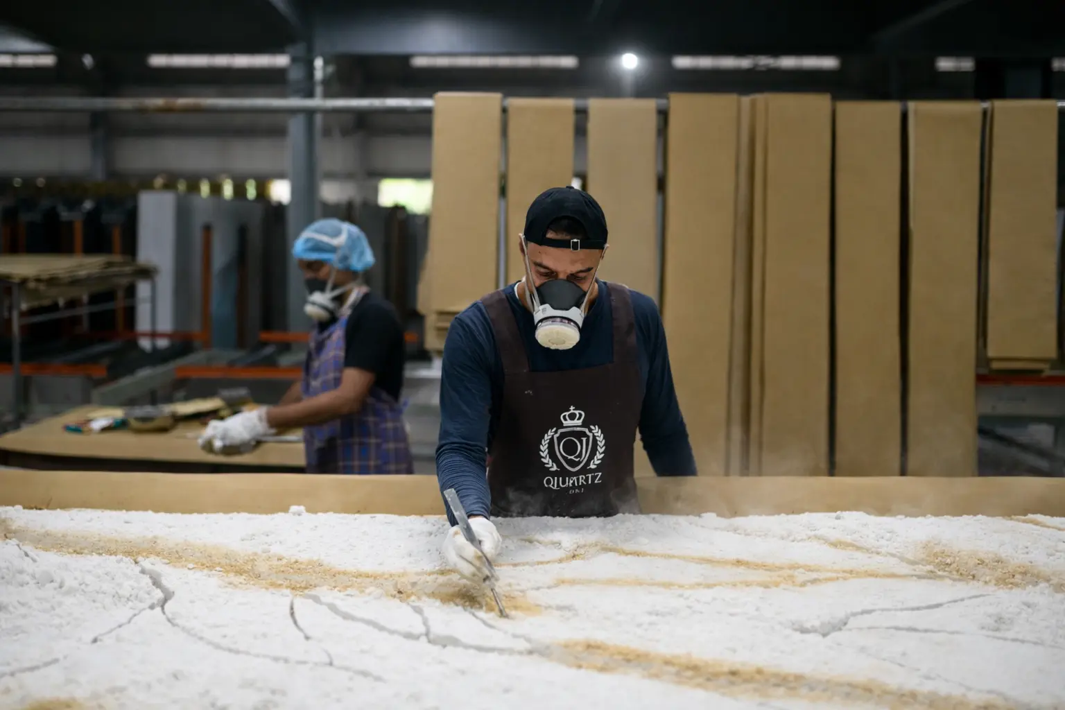 QJ Quartzstone manufacturing process